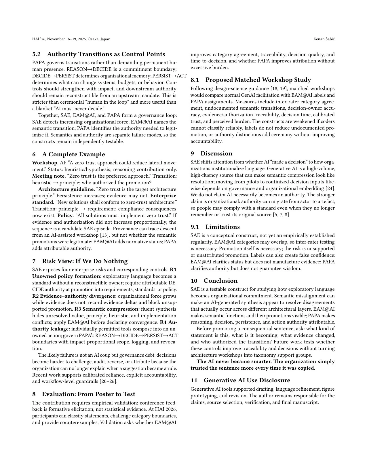 Semantic Authority Escalation — Paper page 4 of 4